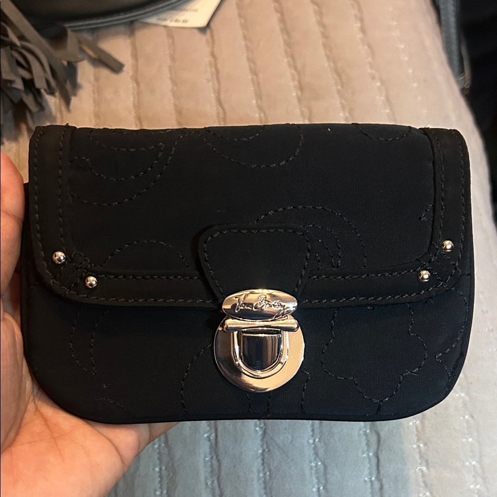 Vera Bradley Black Quilted Wallet